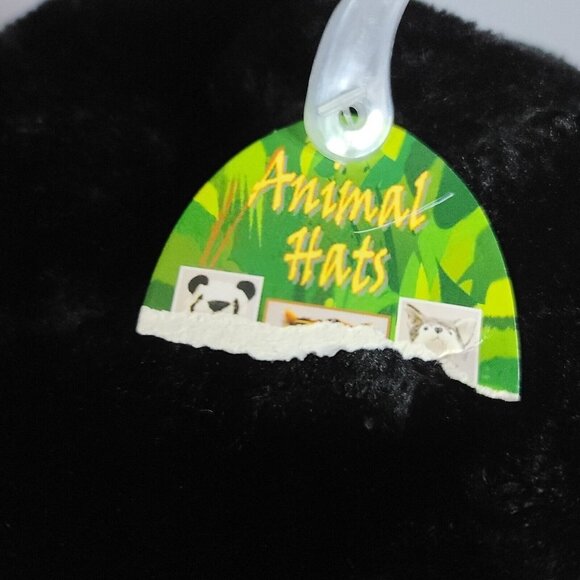 Penguin Fuzzy Stuffed Plush Animal Cap Hat w/ Earmuff Protection Unisex - Picture 5 of 5